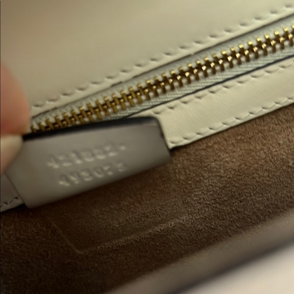 Gucci White and Gold Sylvie Pink Floral Shoulder Bag - Picture 14 of 15